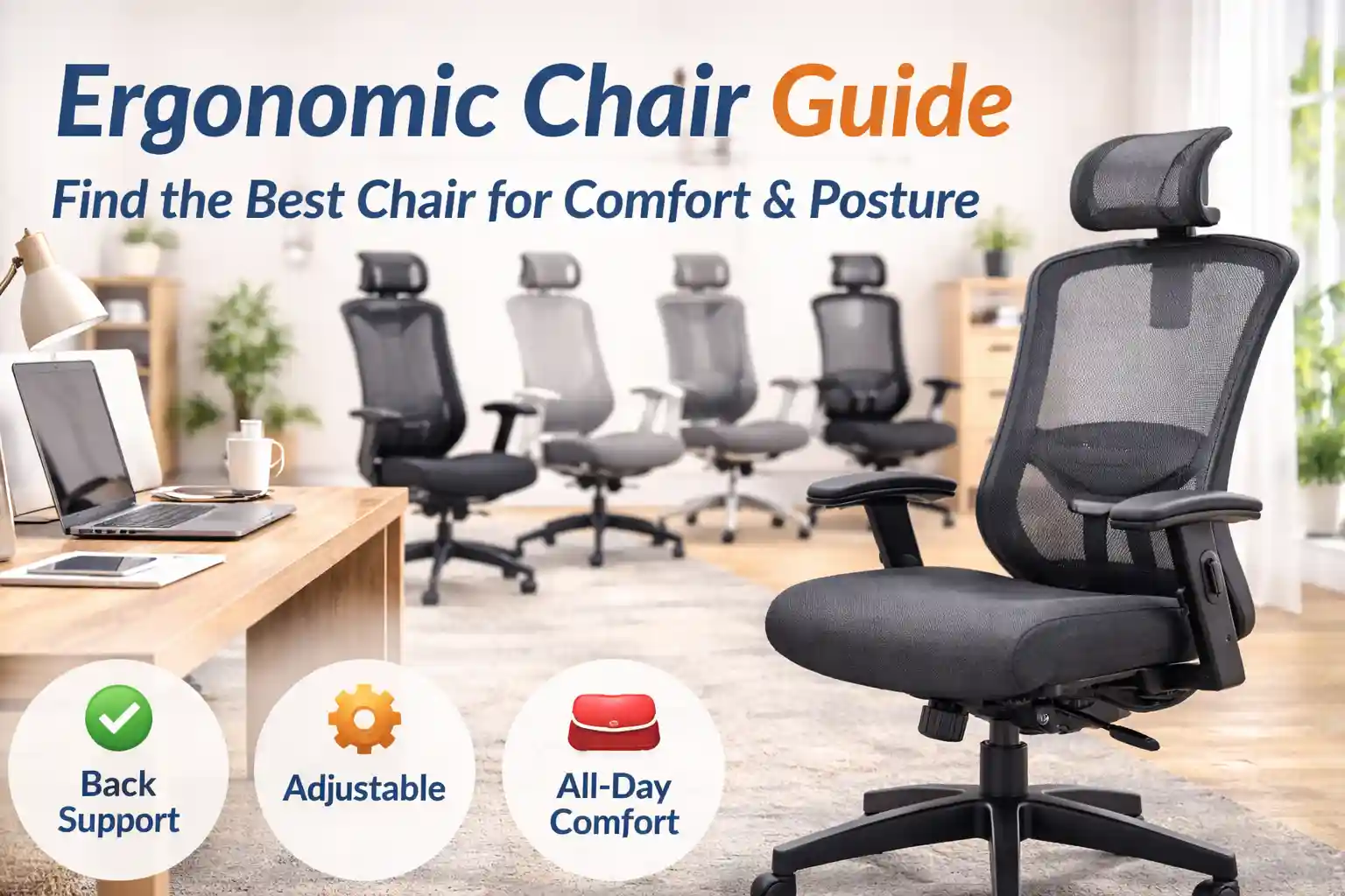 ergonomic office chair for home workspace setup