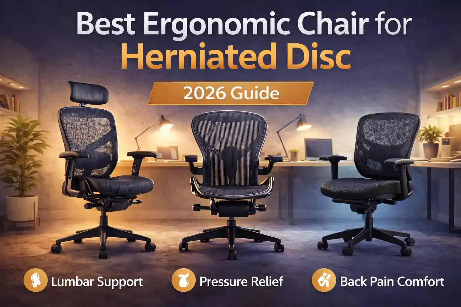 Best Ergonomic Chair for Herniated Disc