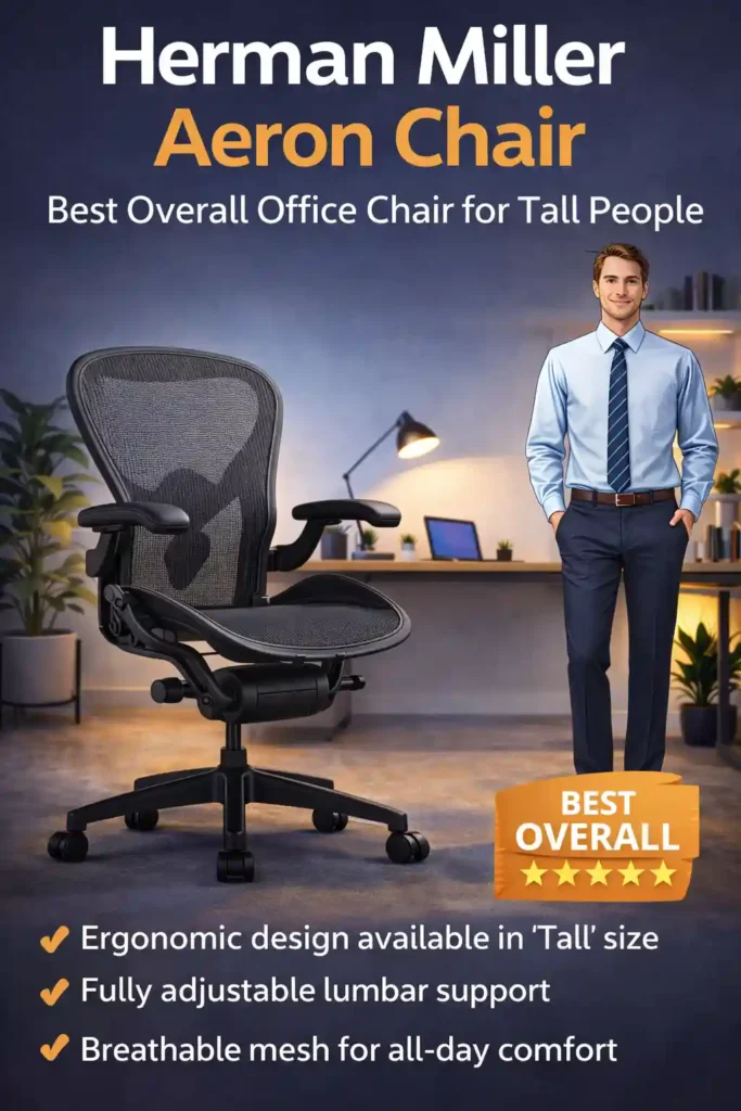 Best Office Chair for Tall Person