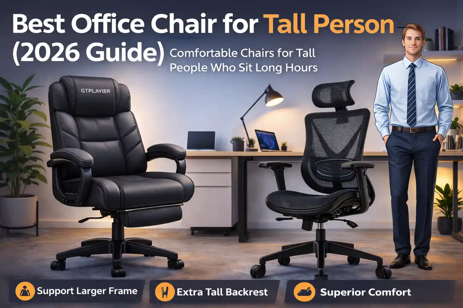 Best Office Chair for Tall Person