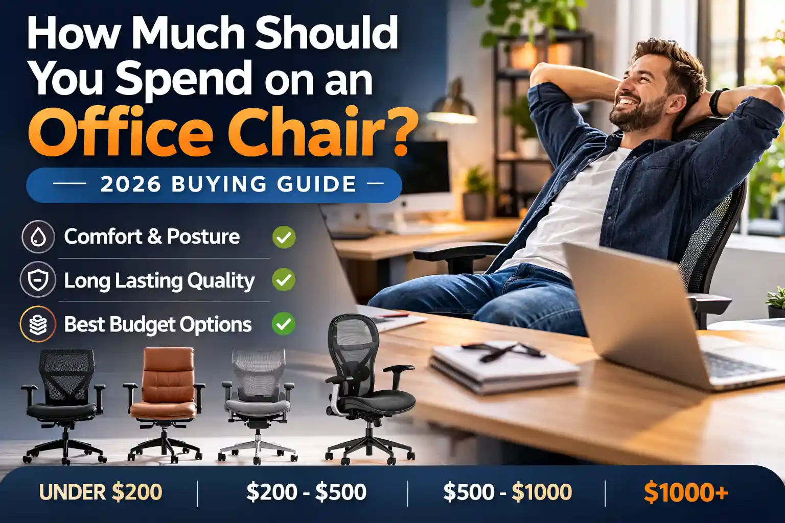 How Much Should You Spend on an Office Chair