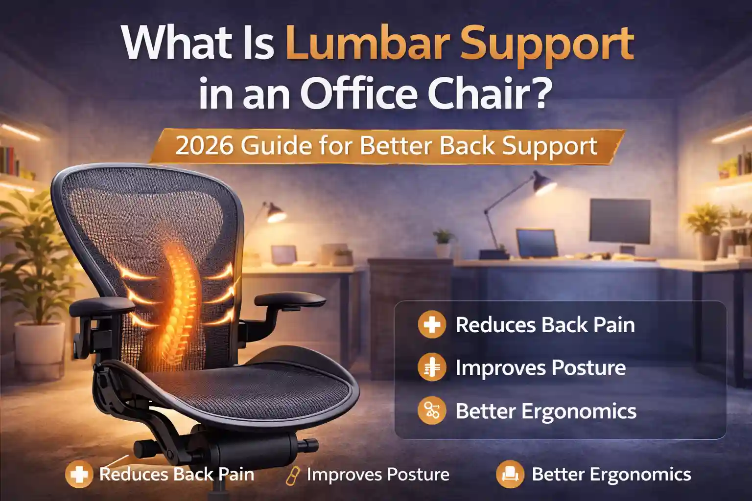 What Is Lumbar Support in an Office Chair