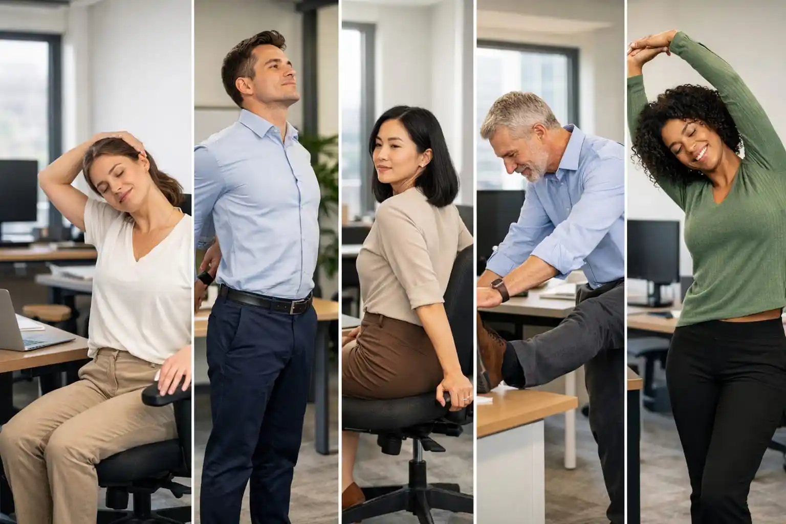 Best Stretches for Office Workers