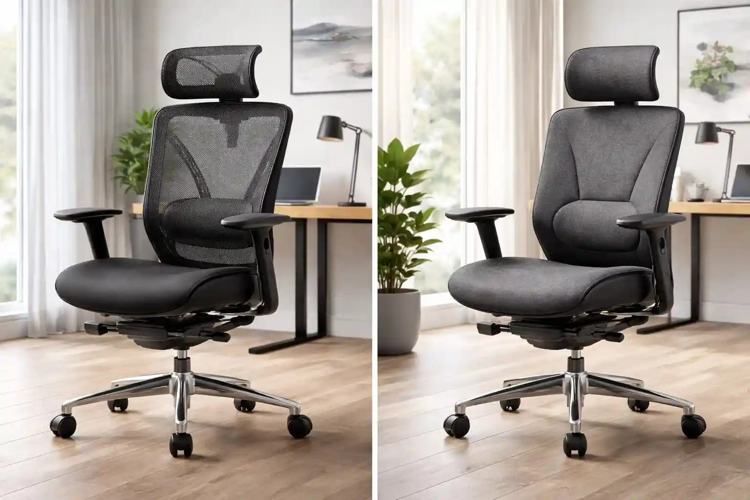 Mesh vs Fabric Office Chair