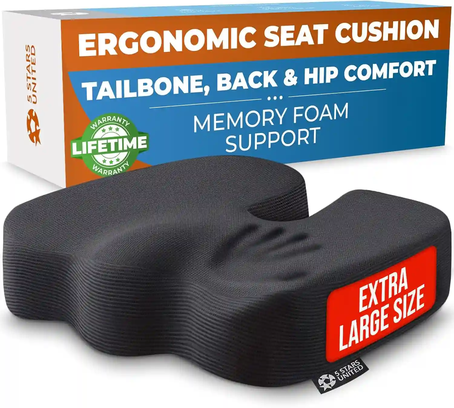 5 STARS UNITED Seat Cushion