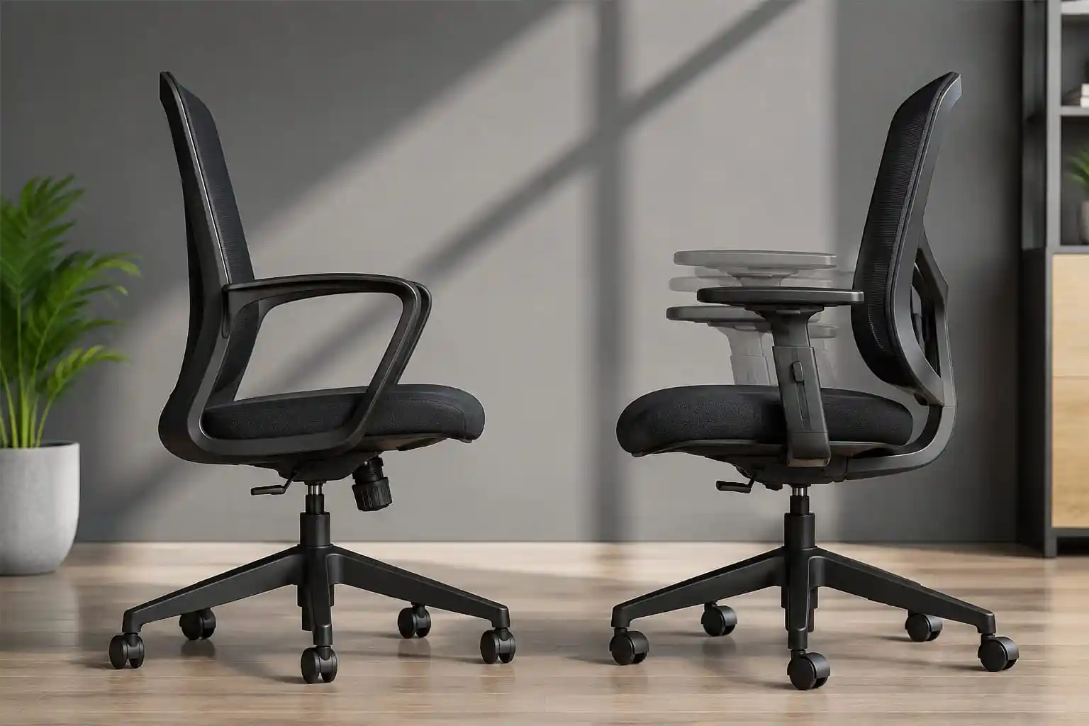 Fixed Armrests vs Adjustable Armrests