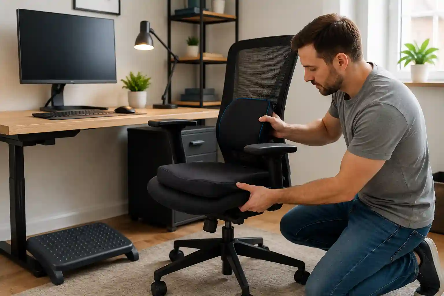 How to Make a Cheap Office Chair More Comfortable